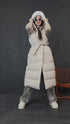Long vest "FALL" FC27 - LIGHT BEIGE PRE-ORDER